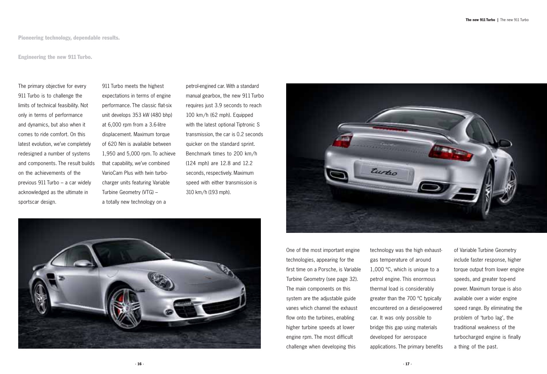 2006 Porsche 911 Turbo Brochure Page 29